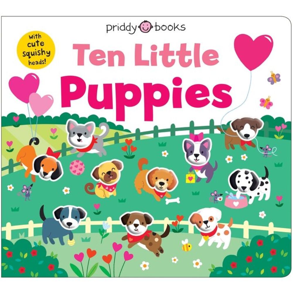 Ten Little Puppies (Little Squishies) -- Priddy Books